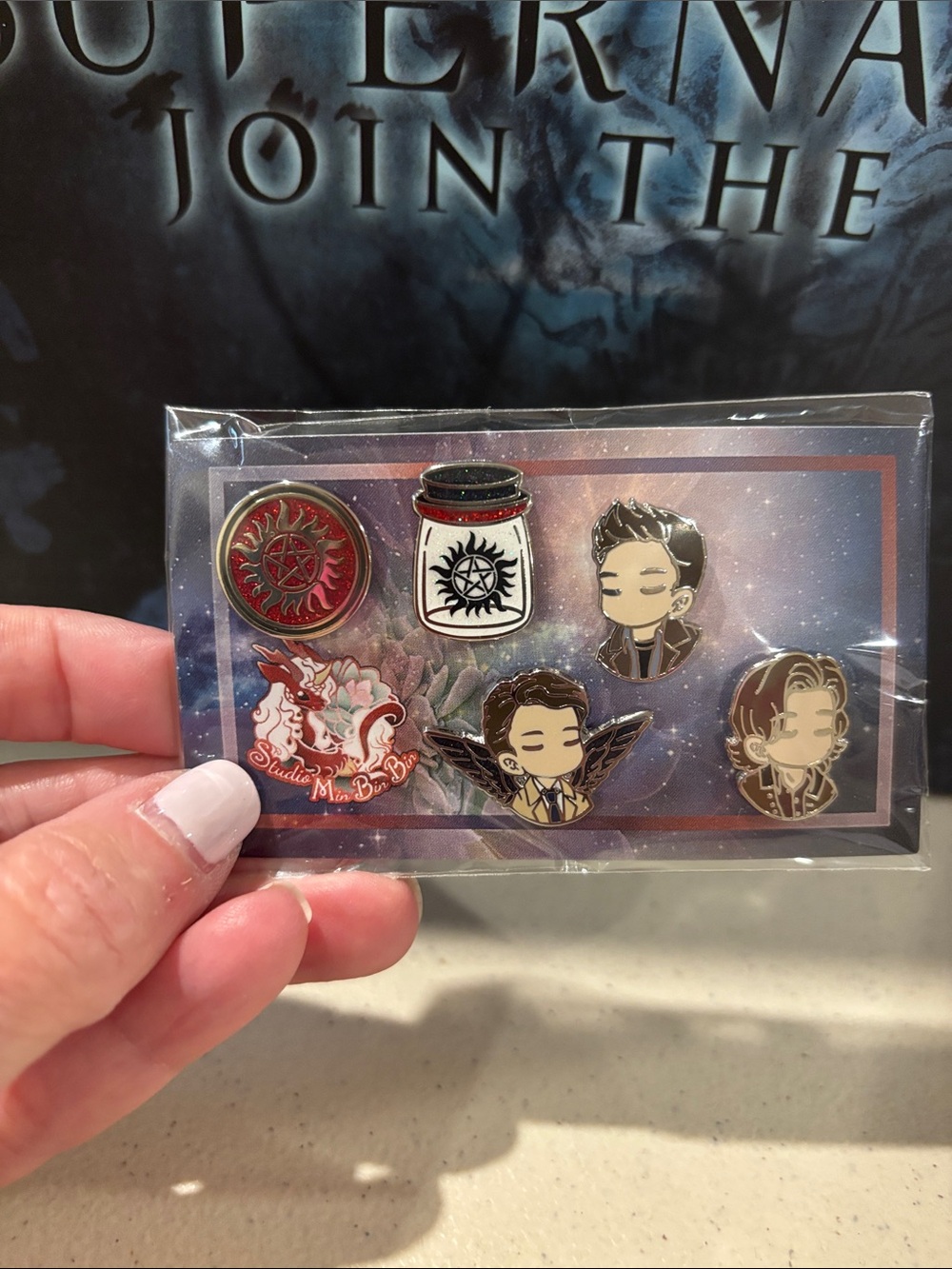 5 Pin Supernatural Set